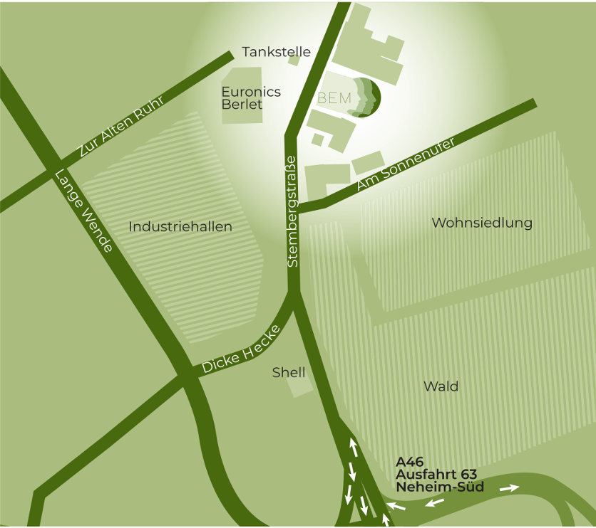 Lageplan Arnsberg